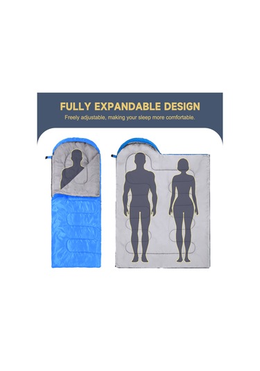 Yetişkinler Için Sırt Çantasıyla Seyahat Bölmesi Için 0.95kg Mavi Mavi