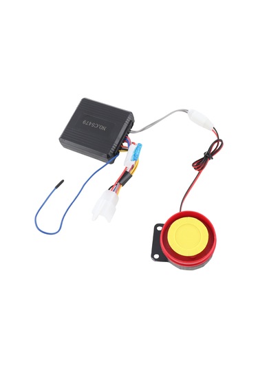 Ximistore9 Motosiklet Güvenlik Sistemi: Su Geçirmez Ana Ünite, 125db Yüksek Sesli Alarm, Titreşim Hassasiyeti Ayarı, Motor Kilidi Ve Araç Bulma Fonksiyonu