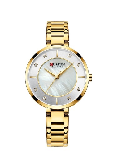 Yingfu Curren 9051 Kadın Saati - Altın Kasa, Su Geçirmez Rose Gold Tasarım Rose Gold