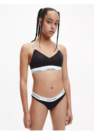 Calvin Klein Kadın Lght Lıned Bralette Sütyen-siyah Siyah