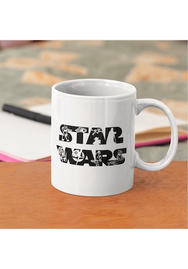 Star Wars Yazılı Kupa Bardak