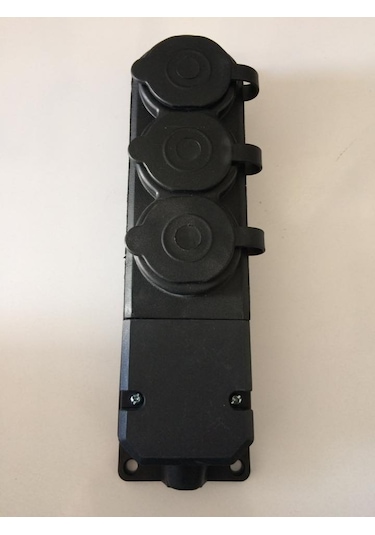 220 Kauçuk 3 Lü Grup Priz Kablosuz