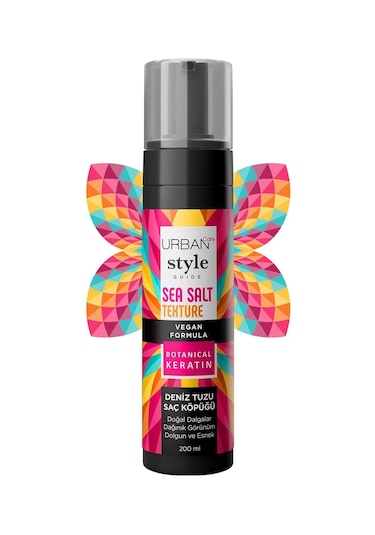 Urban Care Style Guide Deniz Tuzu Doğal Dalga Sağlayan Şekillendirici Saç Köpüğü 200 ML
