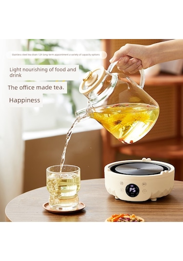Çok Fonksiyonlu Elektrikli Çay Demleme Potu - 1.8l - Filtreli Um54379-3 Yurt Dışından