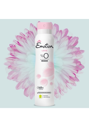 Emotion Love Kadın Sprey Deodorant  3 x 150 ML