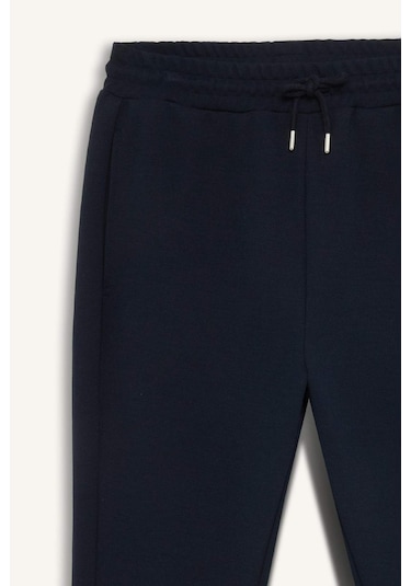 DeFacto Eşofman Altı Twill Slim Fit Dar Kesim Beli Bağcıklı Cepli Düz Paça D9708AX24AUNV82