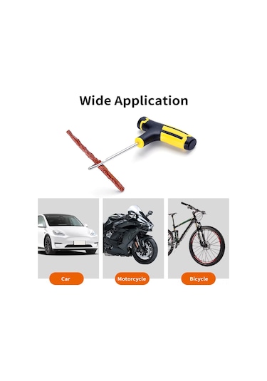 Samdoo Araç Lastik Tamir Seti - 15 Parça Hızlı Ve Pratik Çözüm, Dayanıklı Malzemelerle Üretilmiş