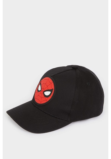 DeFacto Erkek Çocuk Marvel Spiderman Pamuklu Cap Şapka X0356A625SMBK27