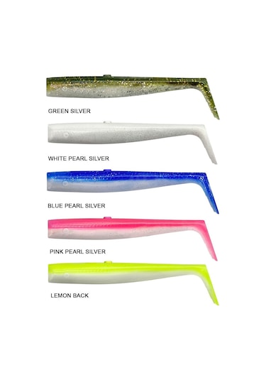 Savage Gear Sandeel V2 Tail 14cm 23gr 5-pcs Lemon Back