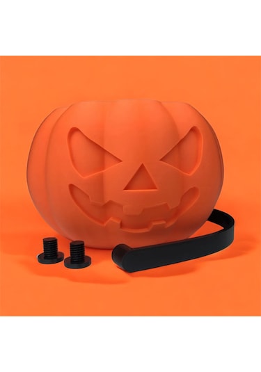 Cadılar Bayramı Balkabağı Kovası Halloween 14 Cm