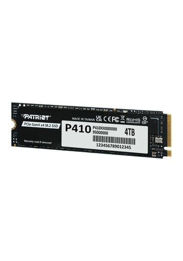 Patriot P410 Pcıe Gen4 X4 Nvme 1.4 M.2 2280 Ssd R/5000 W/4500 Adad2ptr0003