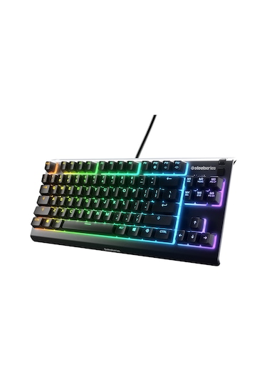 Steelseries Apex 3 TKL Kablolu RGB Su Geçirmez Türkçe Oyuncu Klavye