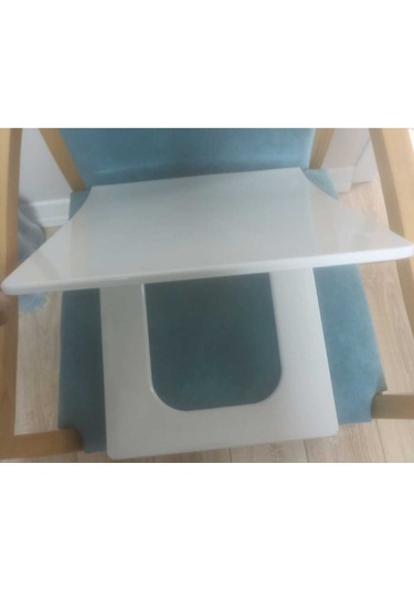 Beyaz Klozet Kapağı Slim Kare Beyaz