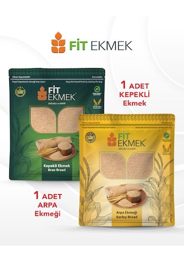 Fit Kepekli Lavaş Ekmeği 300gr Ve Arpa Lavaş Ekmeği 300gr