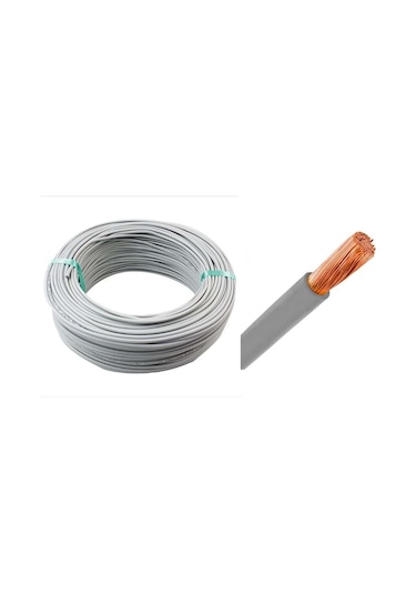 Seval H50v-k 0.75-gr ,gri 0.75mm² 1-damar/çok Telli 1-mt Nyaf Kablo