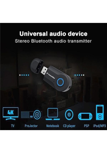 Bilgisayar Televizyon Tv Bluetooth Ses Vericisi Usb Kit Adaptörü