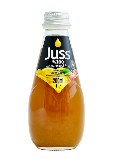 Juss %100 Karışık Meyve Suyu Cam 24 x 200 ML