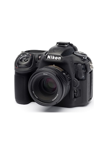 Easycover Nikon D500 Silikon Kılıf Ecnd500B (Siyah)