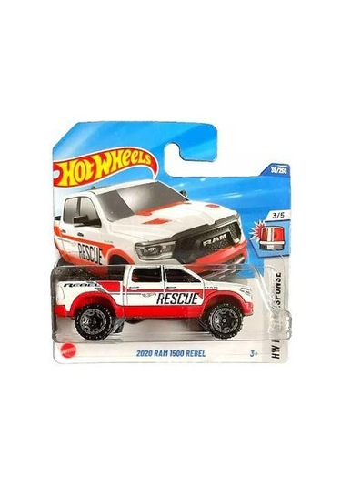 Hot Wheels Tekli Arabalar 2020 Ram 1500 Rebel Beyaz Hyw91