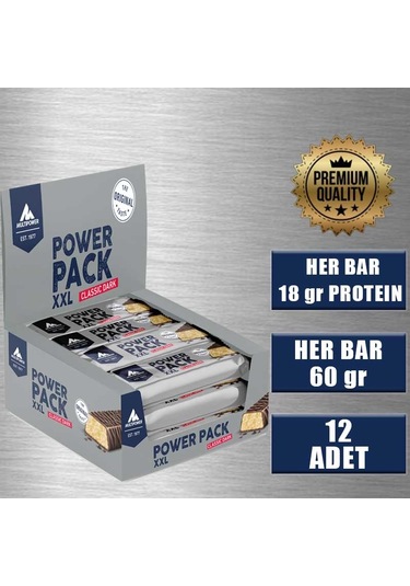 Multipower Powerpack Xxl Protein Bar 12 Adet Çikolata-Muz