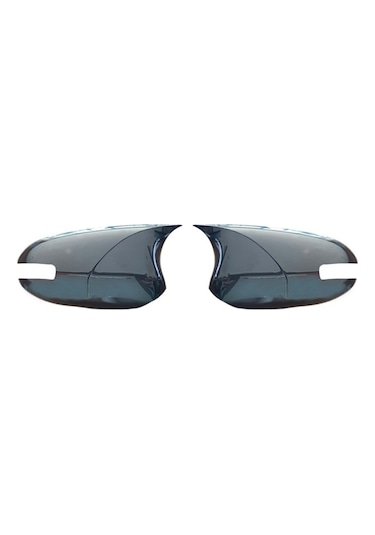 Toyota Corolla E140 Fl Sinyalli Batman Yarasa Ayna Kapağı Piona Black Abs 2010 - 2012