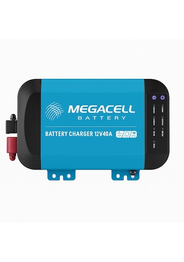 Megacell 12v 40 Ah Akıllı Lifepo4 Şarj Cihazı