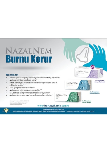 Nazalnem Burun Damlası 30  ML