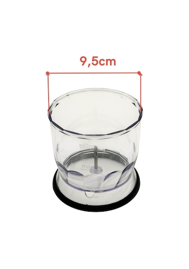 Braun Multiqucink 7-9 Blender Haznesi 350 Ml Siyah