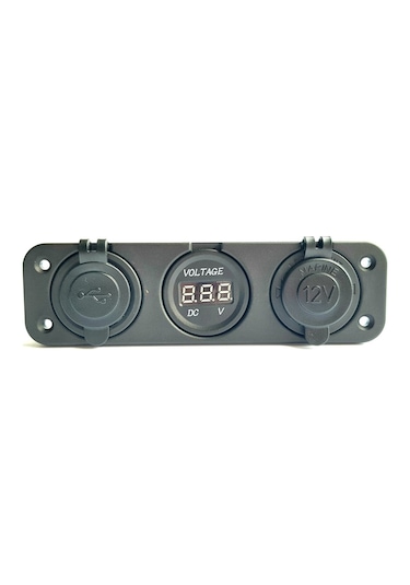 Marin Çakmaklık+Usb Soketi+Voltmetre