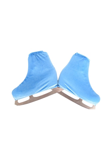 Suntek Buz Pateni Bıçak Kapakları Artistik Patinaj Bot L Mavi