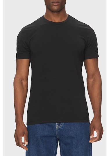 Calvin Klein Erkek T Shirt Lv00nb4185 Ub1 Siyah SIYAH Calvin Klein Erkek T Shirt Lv00nb4185 Ub1 Siyah SIYAH