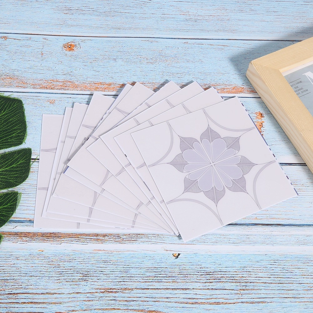Geeroyoo Pvc Duvar Stickerları - 10x10 Cm 10 Adet Set, Su Geçirmez, Preventif, Dekoratif - Mutfak, Banyo, Salon Uygun Diğer