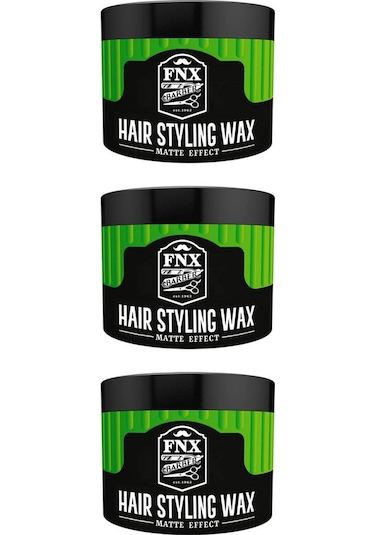 Fnx Matte Effect Doğal Mat Görünüm Wax 3 x 150 ML