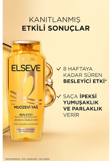 ELSEVE Mucizevi Yağ Besleyici Bakım Şampuanı  300 ml