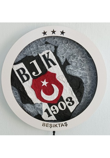 El Yapımı Benzersiz Dekoratif Led Aydınlatmalı Tablo