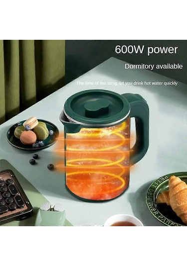 Elektrikli Çaydanlık 1l Taşınabilir Seyahat Su Akıllı Su Isıtıcısı Şişe Mini Kahve Sağlıklı Elektrikli Su Isıtıcısı Ev Ofis İçin Diğer