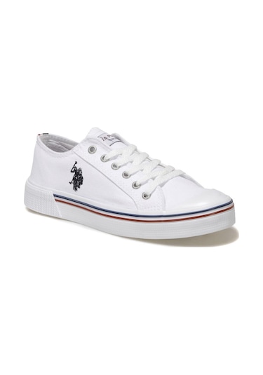 U.S. Polo Assn. U.S Polo Assn. Penelope 1FX Beyaz Erkek-Kadın Günlük Konvers Ayakkabı Beyaz