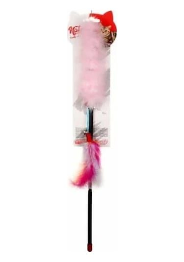 Natura PTC-025 45 CM Tüylü Peluş Kedi Oltası