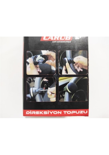 Replax Direksiyon Topuzu 360 Dönerli Kırmızı 2052211