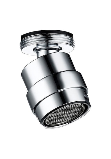 Lebıhmurah Bf1901 360 Derece Döner Musluk Havalandırıcı Su Fıskiyesi Banyo İçin Tasarruf Dokunun Musluk Banyo ve Aks. Dğ. 47719893 Gümüş