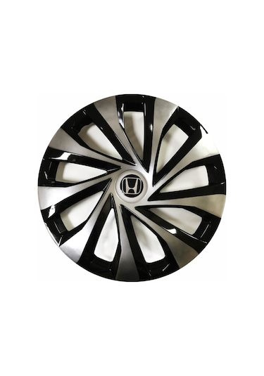 POİNT Honda Civic Uyumlu 14 Inç Piano Black Siyah Jant Kapağı 4 Adet