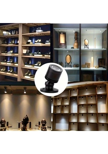 Willowhaven Aosuı Mini Usb Led Spot Işığı Siyah Beyaz Işık İç Mekan Aydınlatma Siyah - Beyaz İşık