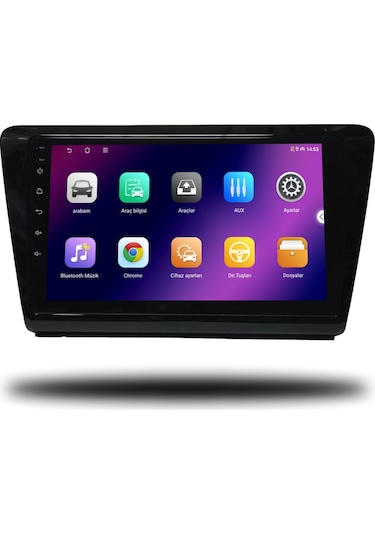 Caros Skoda Rapid 2013-2018 Uyumlu Android Multimedya 4gb Ram 32gb Hafıza 9"