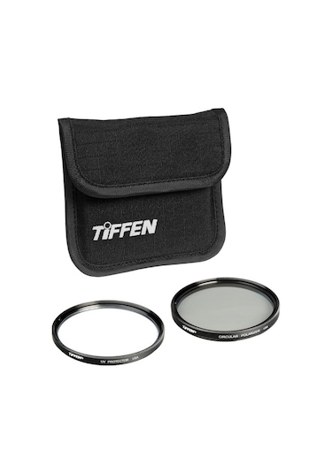 Tiffen 55ptp 55mm Uv + Cpl Filtre Seti Twin Pack