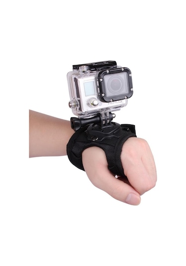 Gplus Gp156 Gopro Aksiyon Kamera 360 Derece Dönen Eldiven Aparatı