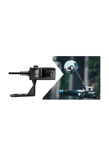 Motosiklet 2'Li Usb Sarj Aleti Hızlı Şarj Kolay Montaj Sigortalı