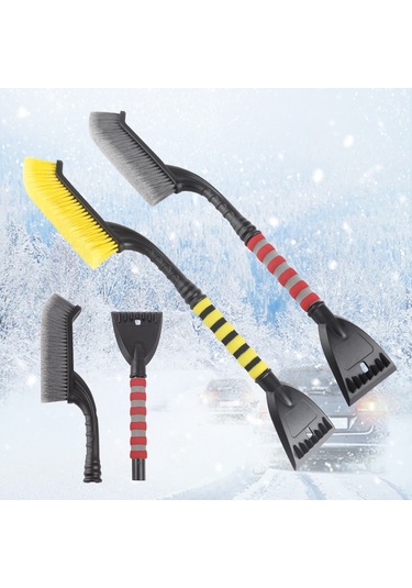 Çok Fonksiyonlu Araba Kar Kazıyıcı Fırçalı Kürek 001