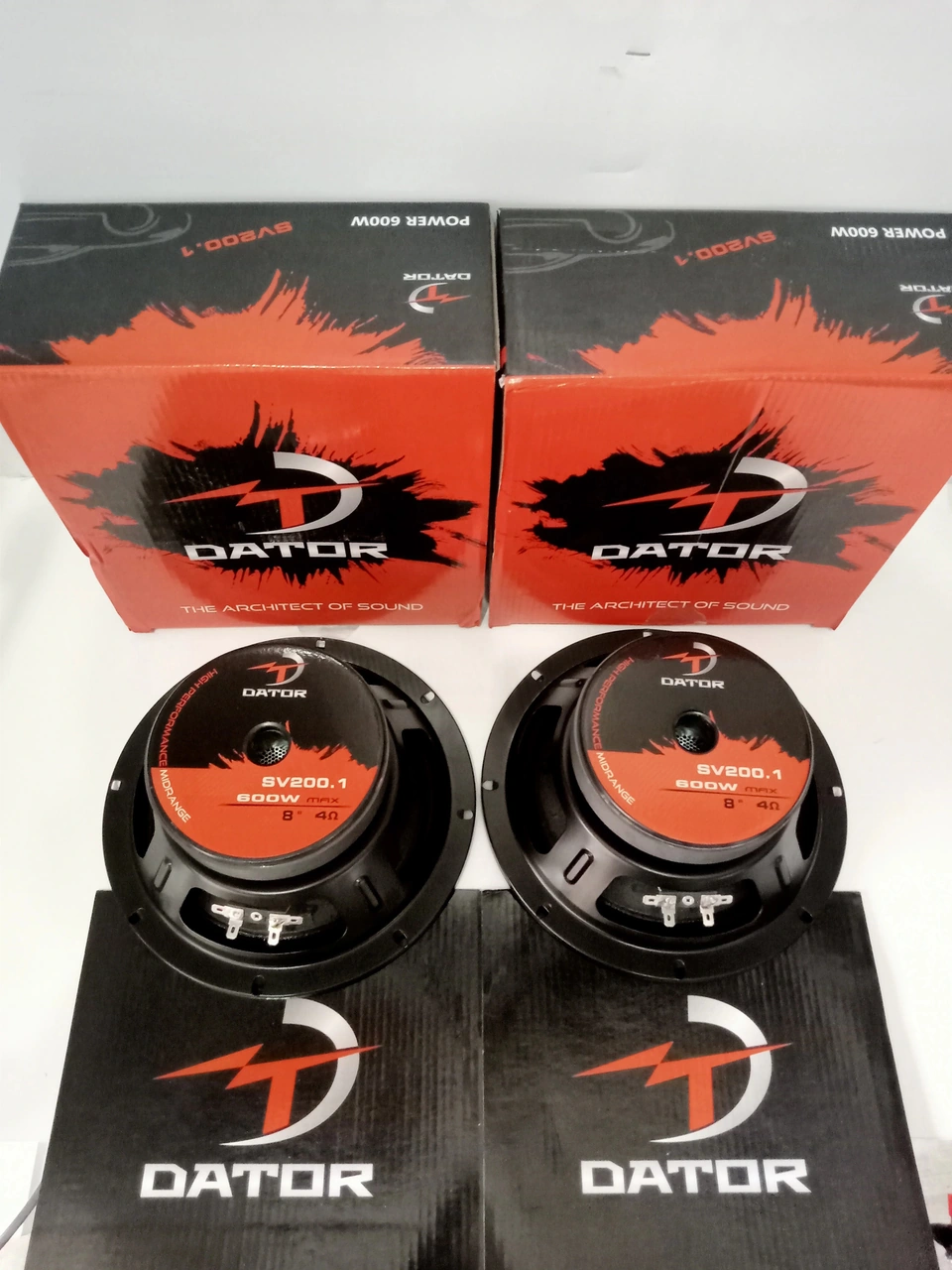 Dator Midrange - Dator 20cm Midrange Hoparlör - Dator Sv200.1 600w Midrange