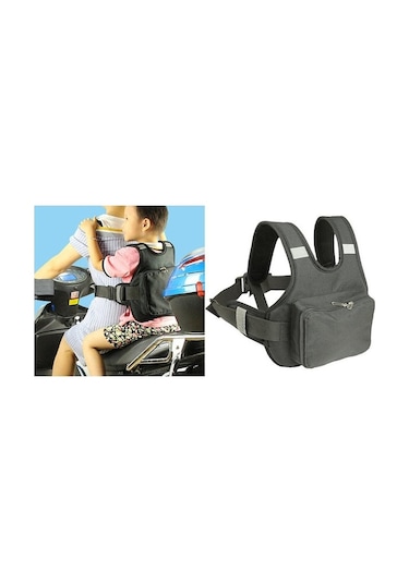 Suofeng Çocuk Elektrikli Motosiklet Emniyet Kemerleri - Dürtme Koruyucu Koltuk Bağlantı Kayışları