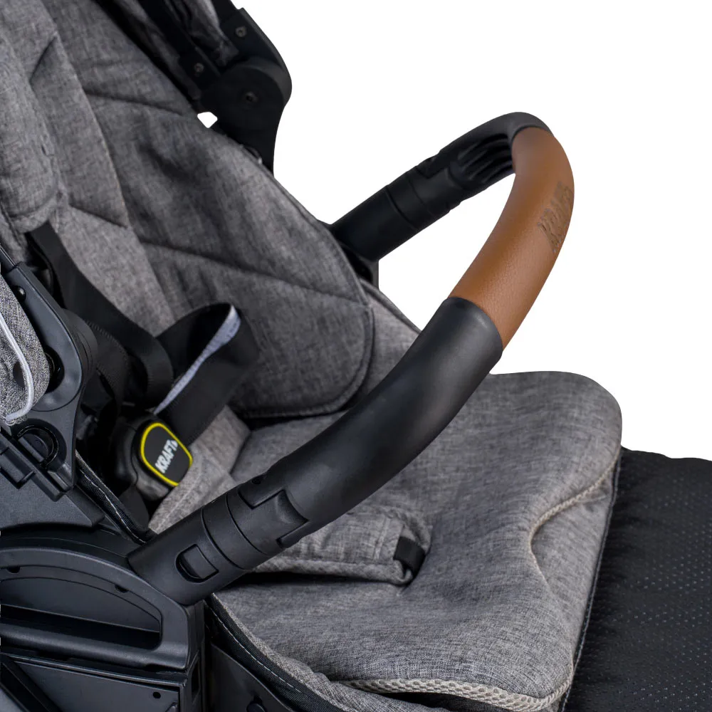 Kraft Juno İ-size Travel Sistem Bebek Arabası / Koyu Gri